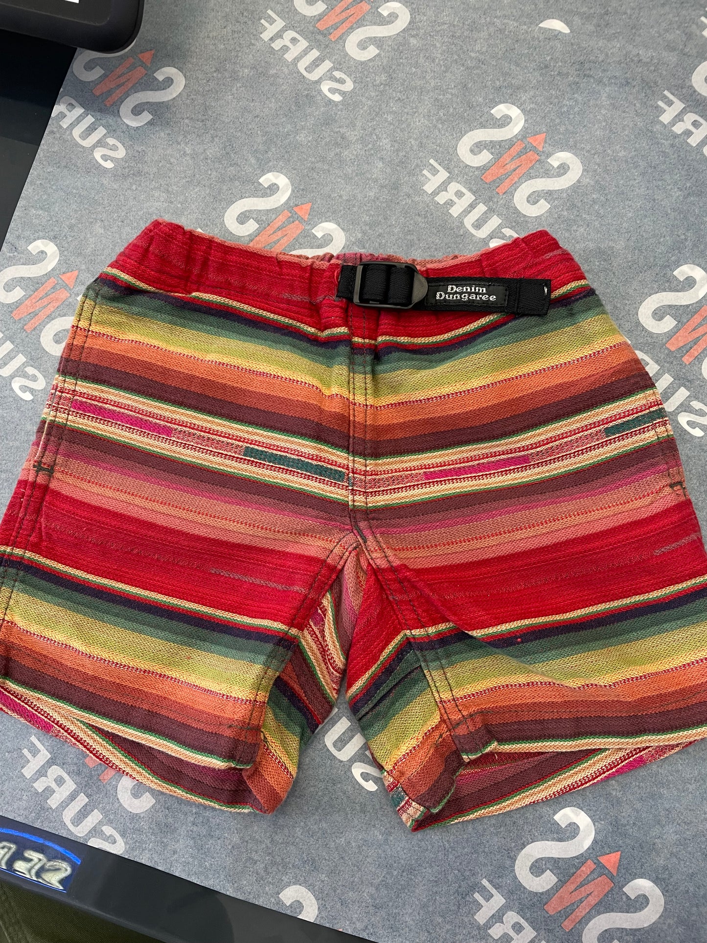 Kids Vintage Rainbow Shorts