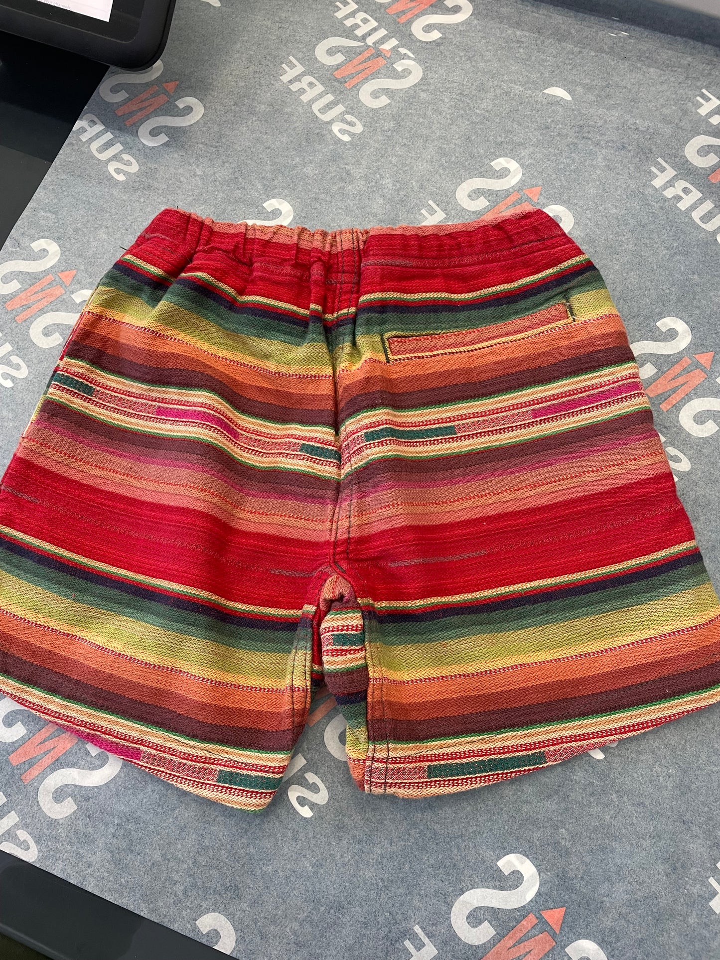 Kids Vintage Rainbow Shorts