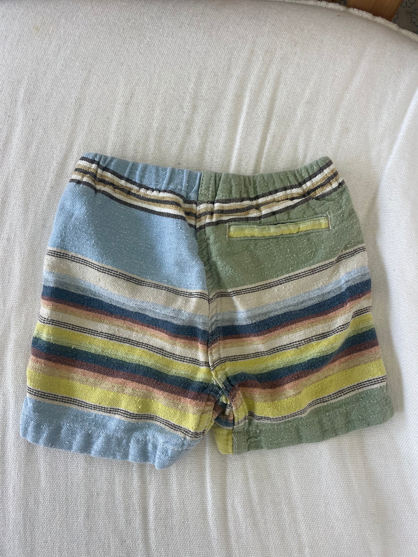 Kids Vintage Striped Shorts