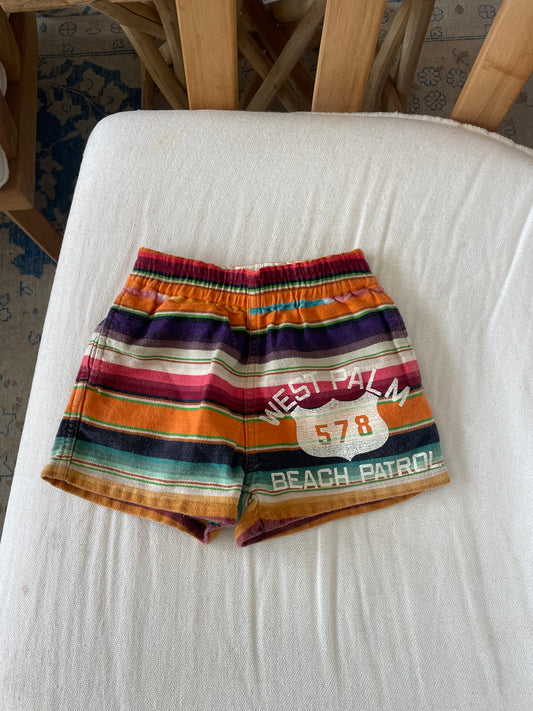 Kid's Vintage Colorful Shorts