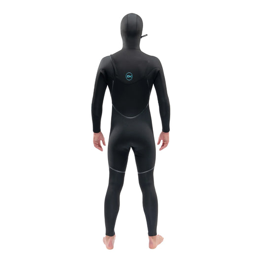 MISSION CHEST ZIP HOODED WETSUIT 4/3MM - MEN'S