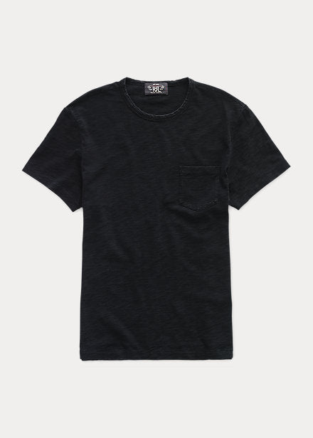 Indigo/Black Jersey Pocket T-Shirt