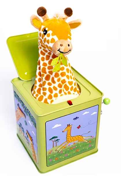 Giraffe Jack in the Box